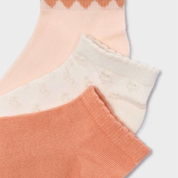 Set 3 calcetines melocotón - Imagen 2