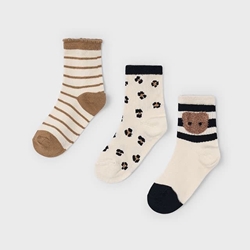 Set 3 calcetines negros - Imagen 1