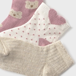 Set 3 calcetines orquídea - Imagen 2