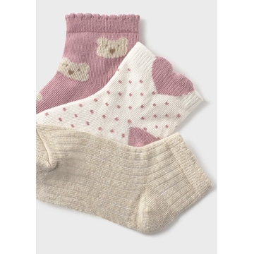 Set 3 calcetines orquídea - Imagen 2