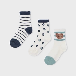 Set 3 calcetines salvia - Imagen 1