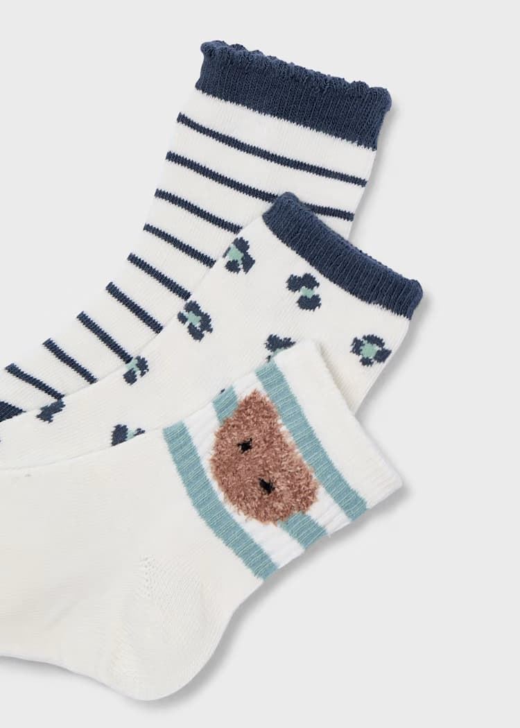 Set 3 calcetines salvia - Imagen 2