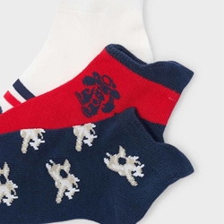 Set 3 calcetines tomate - Imagen 2