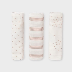 Set 3 gasas crudo - Imagen 1