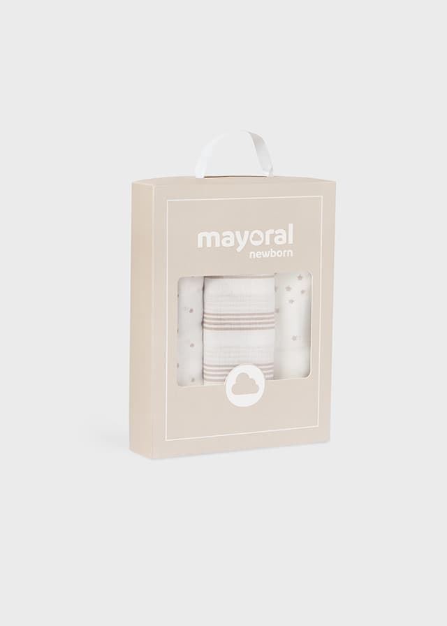 Set 3 gasas crudo - Imagen 3