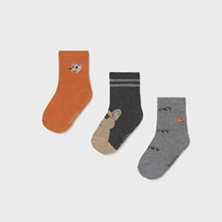 Set 3 pares calcetines calabaza - Imagen 1