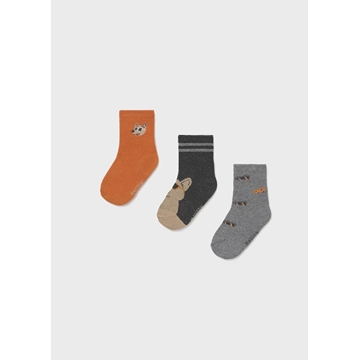 Set 3 pares calcetines calabaza - Imagen 1