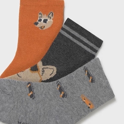 Set 3 pares calcetines calabaza - Imagen 2