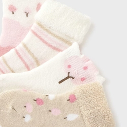 Set 4 calcetines rosa-cuarzo - Imagen 2