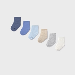 Set 6 calcetines azules - Imagen 1