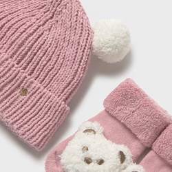 Set gorro-calcetines orquídea - Imagen 2