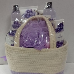 Set spa lavanda cesto - Imagen 1