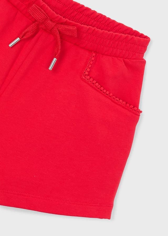 Short felpa básico persimon - Imagen 3