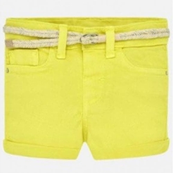 Short sarga amarillo - Imagen 1