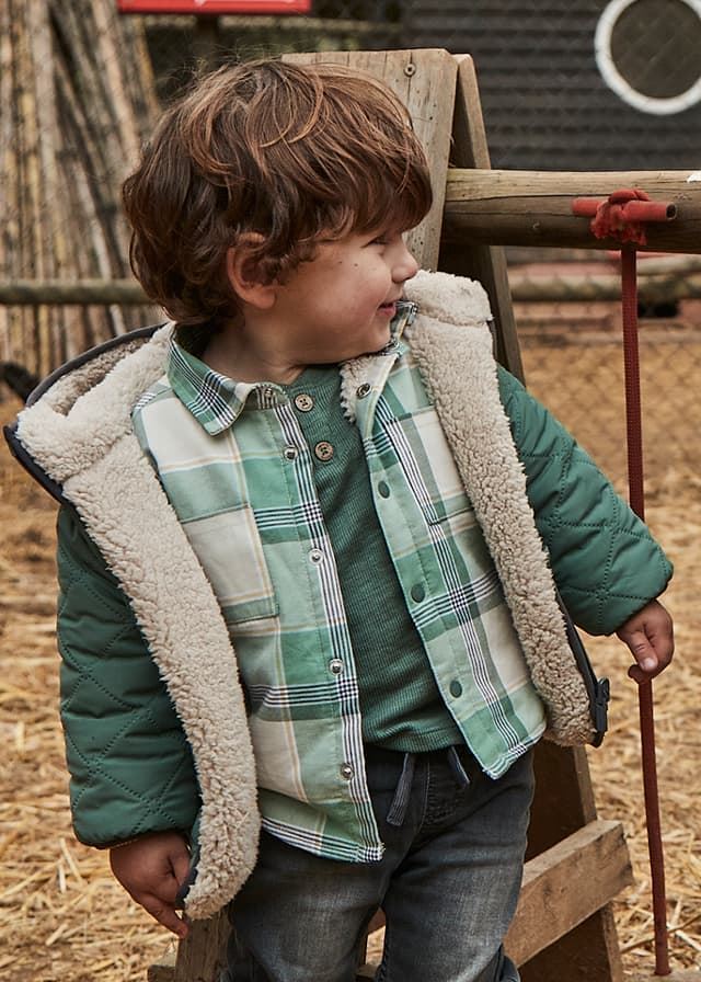 Sobrecamisa cuadros abeto - Imagen 1