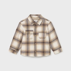 Sobrecamisa cuadros galleta - Imagen 1