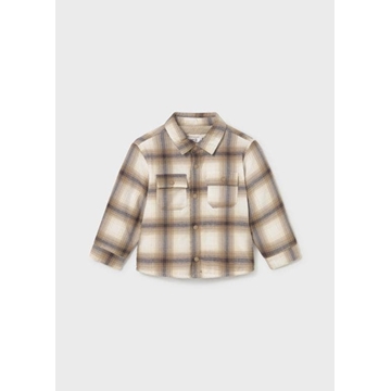 Sobrecamisa cuadros galleta - Imagen 1