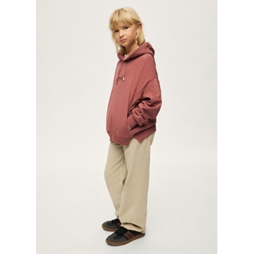 Sudadera felpa teja - Imagen 1