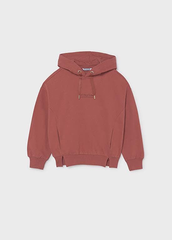 Sudadera felpa teja - Imagen 3