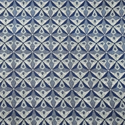 Tela Tangerine en color marino - Imagen 1