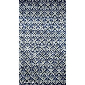 Tela Tangerine en color marino - Imagen 1