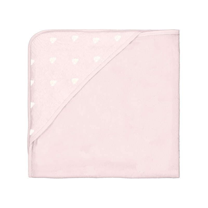 Toalla estampada rosa baby - Imagen 1