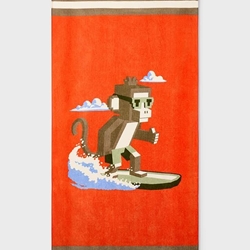 Toalla naranja - Imagen 1