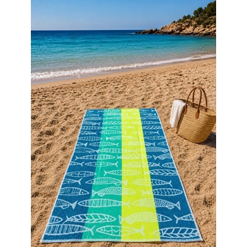 Toalla playa Alakia agua - Imagen 1