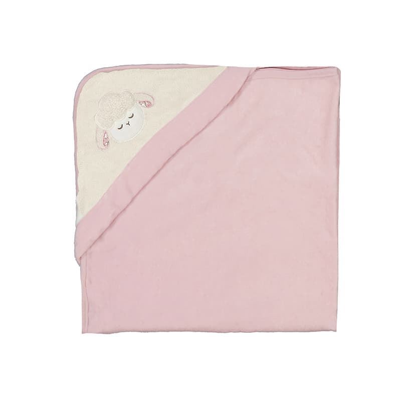 Toalla rosa baby - Imagen 1