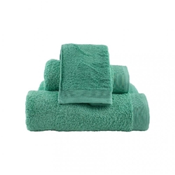 Toalla Trovador VENUS ARUBA (verde) Rizo 100% Algodón 500gr - Imagen 1