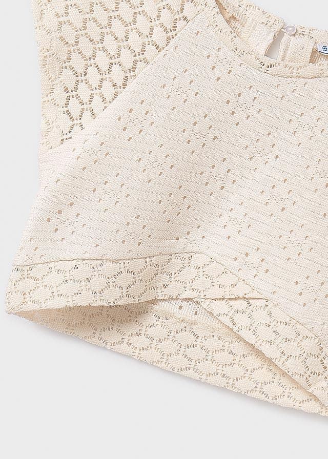 Top calado hueso - Imagen 4