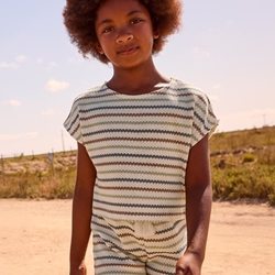 Top crochet hueso-arcilla - Imagen 1