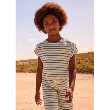 Top crochet hueso-arcilla - Imagen 1