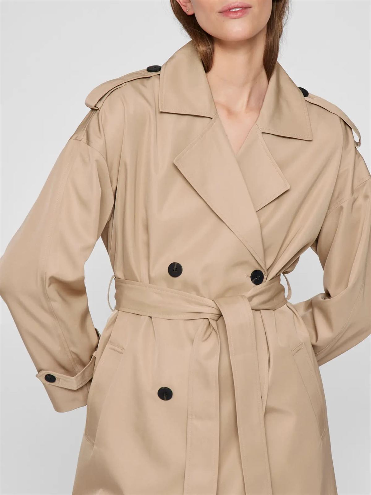 Trench Viaddison camel - Imagen 3