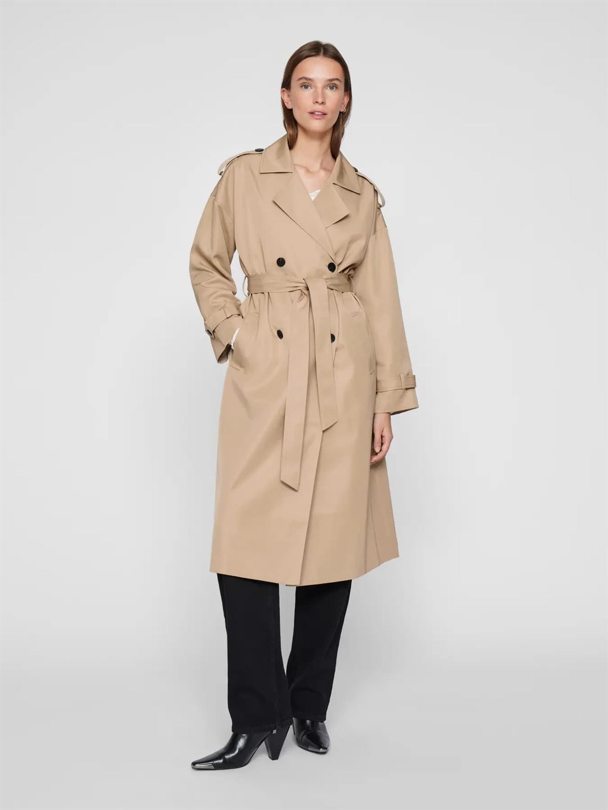 Trench Viaddison camel - Imagen 6