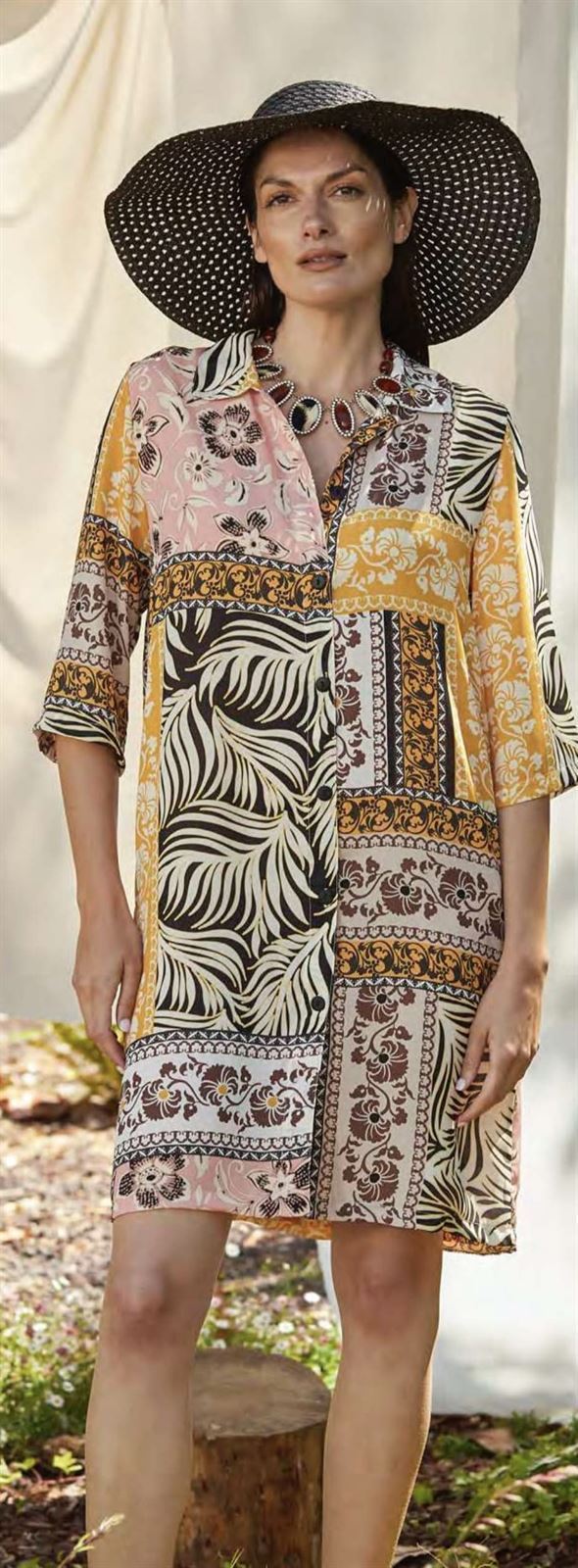 Vestido camisero belty - Imagen 1