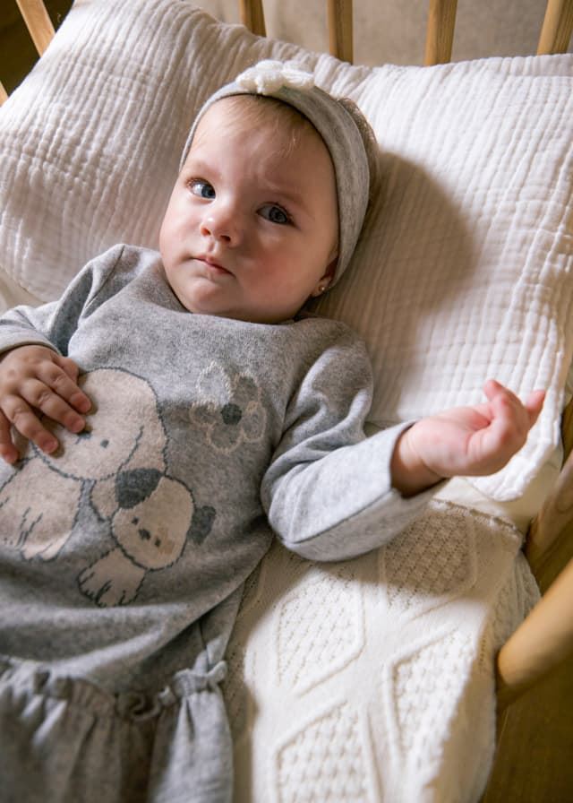 Vestido con diadema vapor - Imagen 1