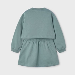 Vestido con sudadera salvia - Imagen 2