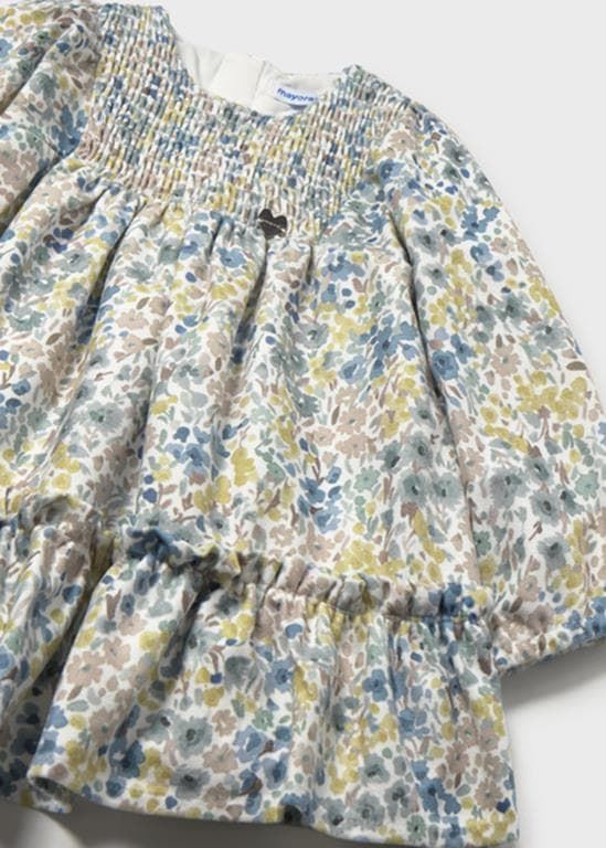 Vestido estampado anís - Imagen 5