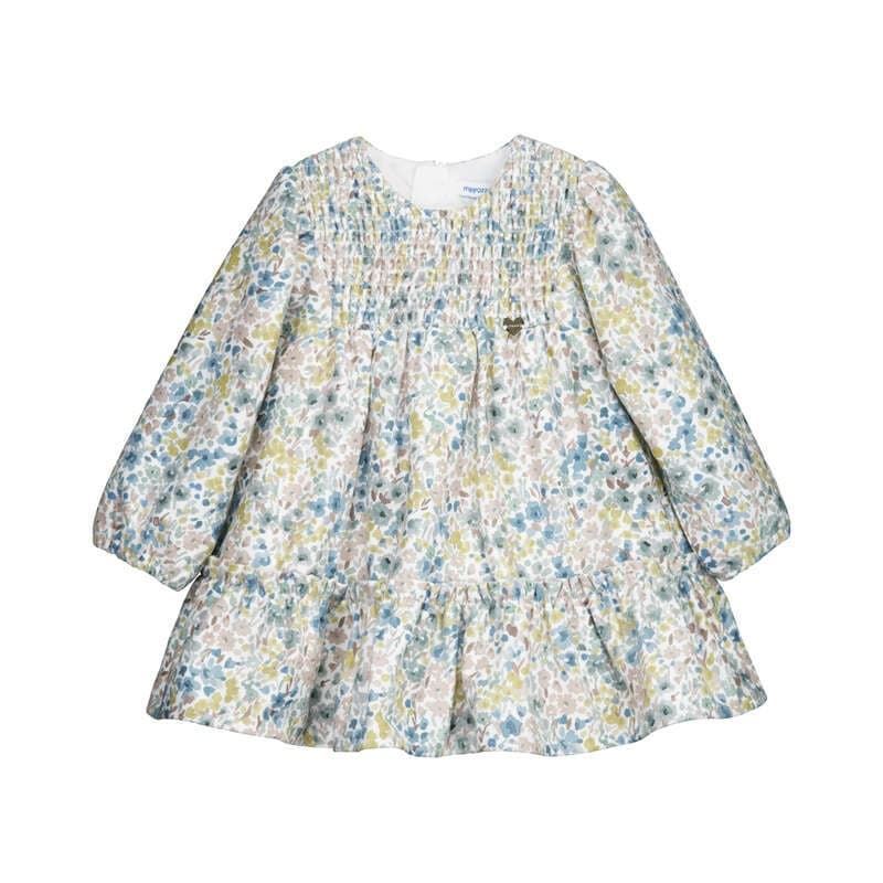 Vestido estampado anís - Imagen 6