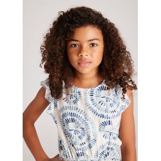 Vestido estampado lago - Imagen 2