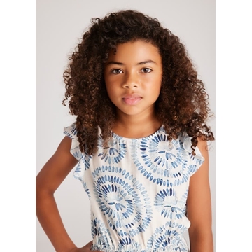 Vestido estampado lago - Imagen 2