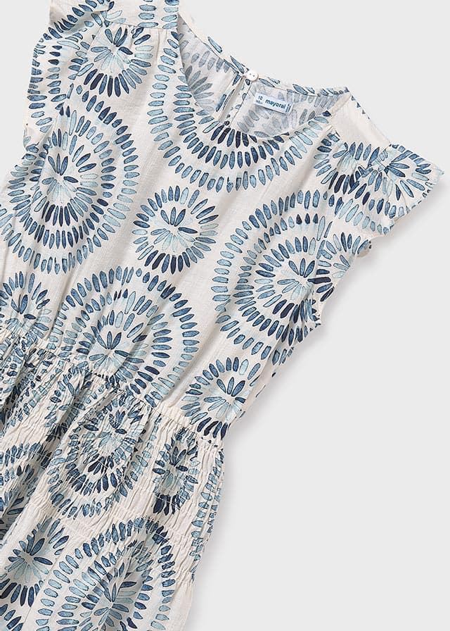 Vestido estampado lago - Imagen 6