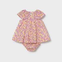 Vestido estampado rosa - Imagen 2