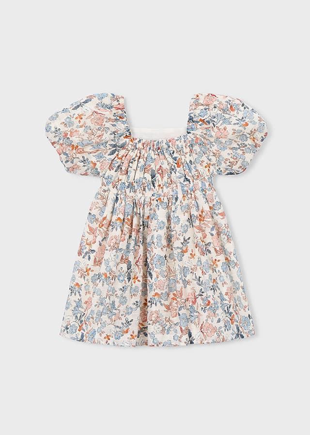 Vestido estampado salmón - Imagen 3