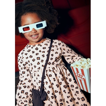 Vestido felpa con bolso - Imagen 2