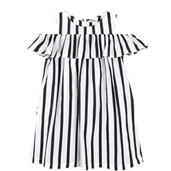 Vestido marino rayas - Imagen 1