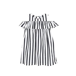 Vestido marino rayas - Imagen 1