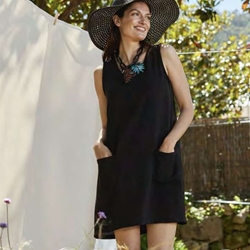 Vestido negro belty - Imagen 1