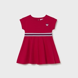 Vestido punto rojo - Imagen 1